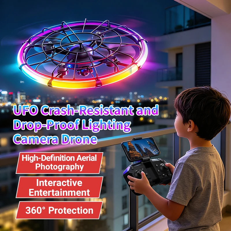 Drone Gimbal Brushless - JJRC H145 UFO RC Drone dengan