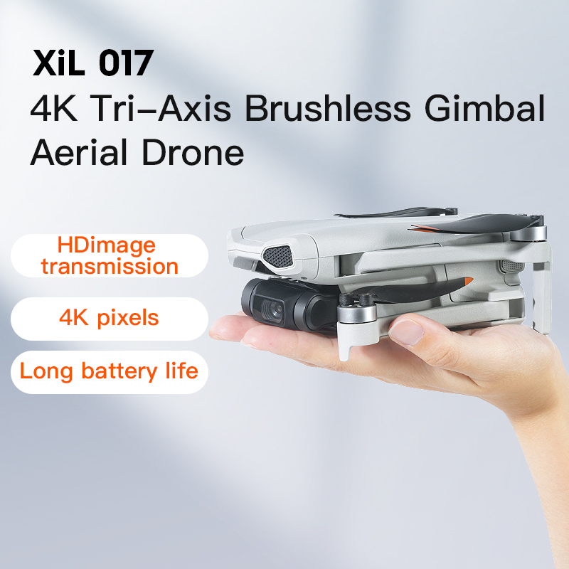 Drone Gimbal 3 Axis - Drone Profesional 017S Kamera 4KHD Mode