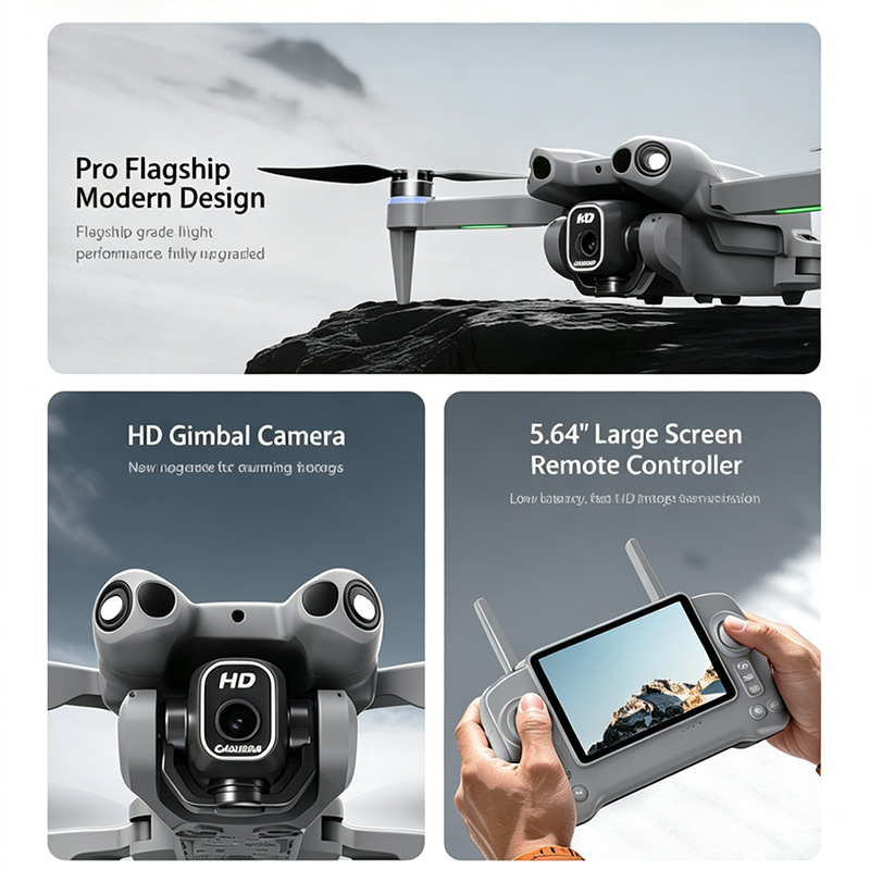 Drone Profesional 2026 L700 MA - Drone Gimbal 3 Axis ulasan dan harga