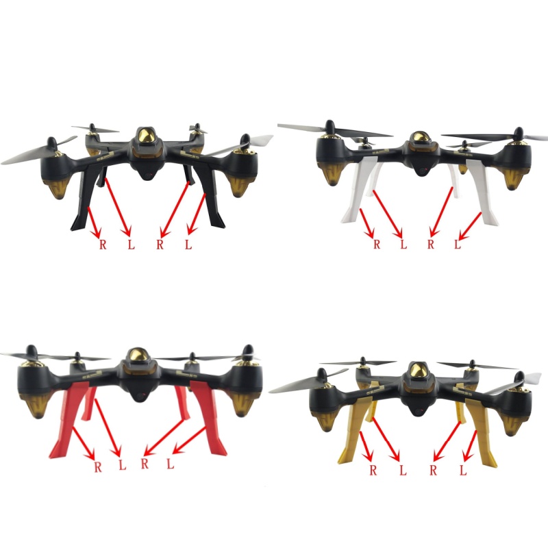 Hubsan H501S H501C X4 Set Roda - Drone Gimbal Mount ulasan dan harga