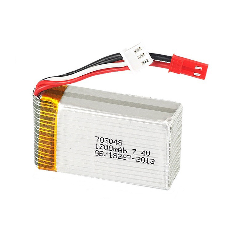 Baterai Lipo 2S 7.4 V 1200MAh  - Eachine Drone E010 ulasan dan harga