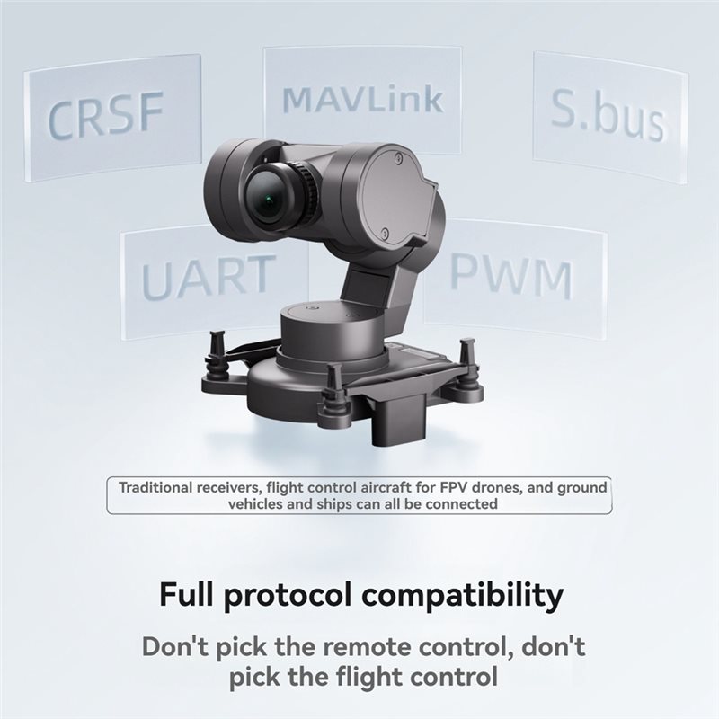[BARU! A25P] Gimbal GM3 V2 FPV - Drone Gimbal 3 Axis ulasan dan harga